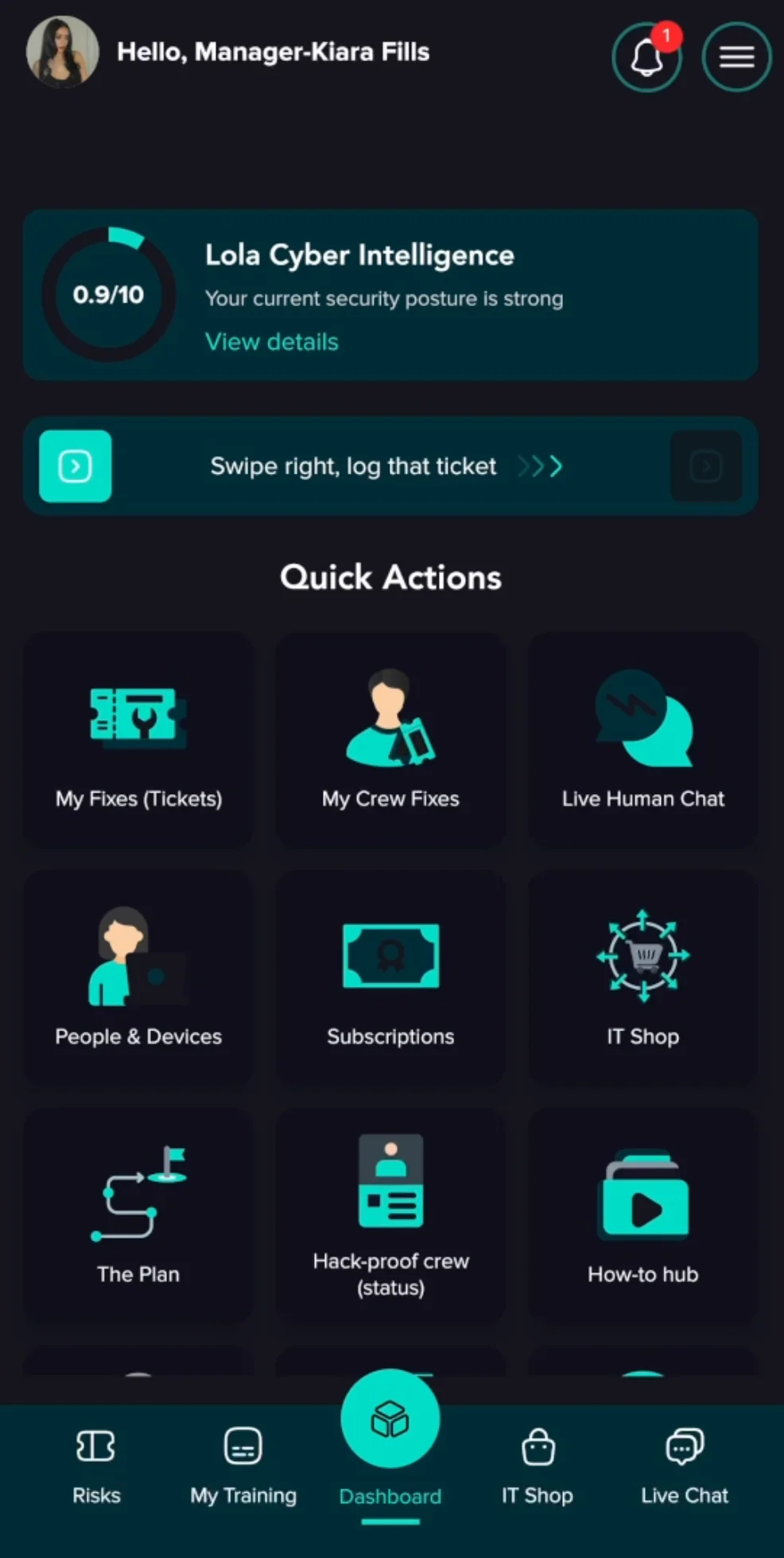 Lola security app